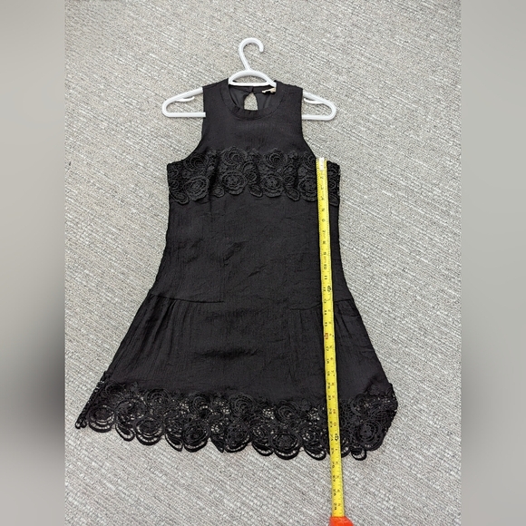 NWOT Rebellion Women's (Size Medium) Black Lined Sleeveless Dress - Picture 8 of 12